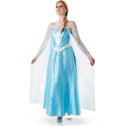Robe de princesse Anna reine des neiges pour adultes, Costume