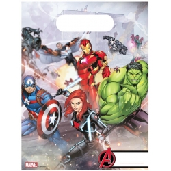 6 Sacs Anniversaire Avengers Marvel La Magie Du Deguisement