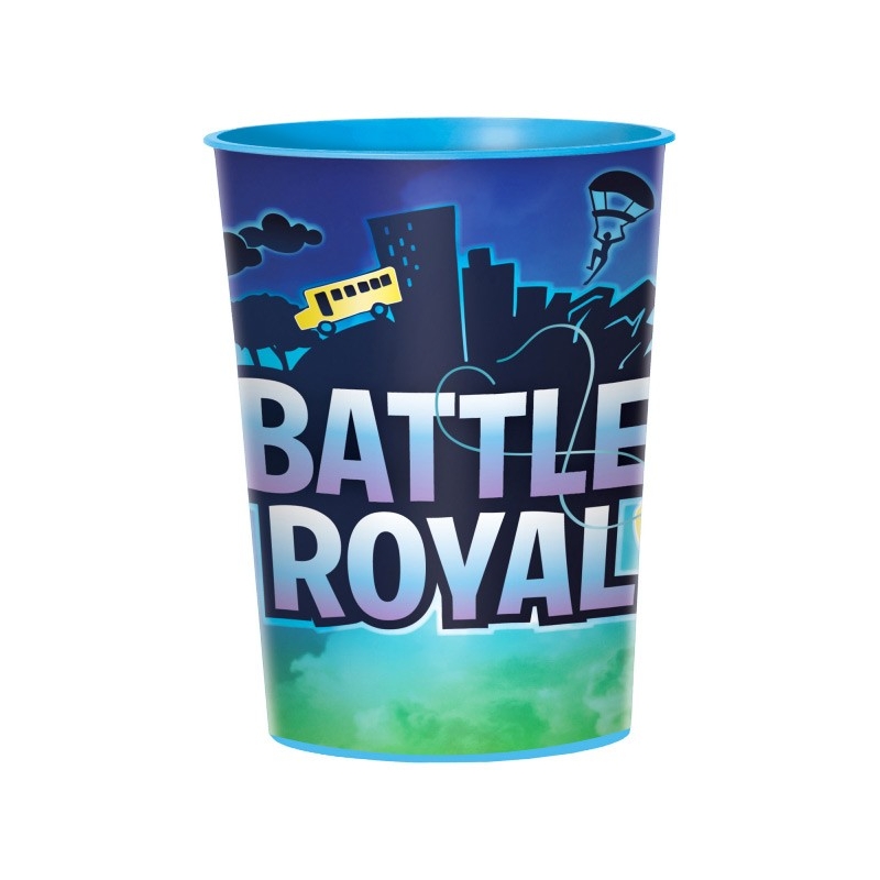 Gobelet Battle royal Fortnite - Gobelet plastique Battle royal Fortnite -  Verre anniversaire battle royal
