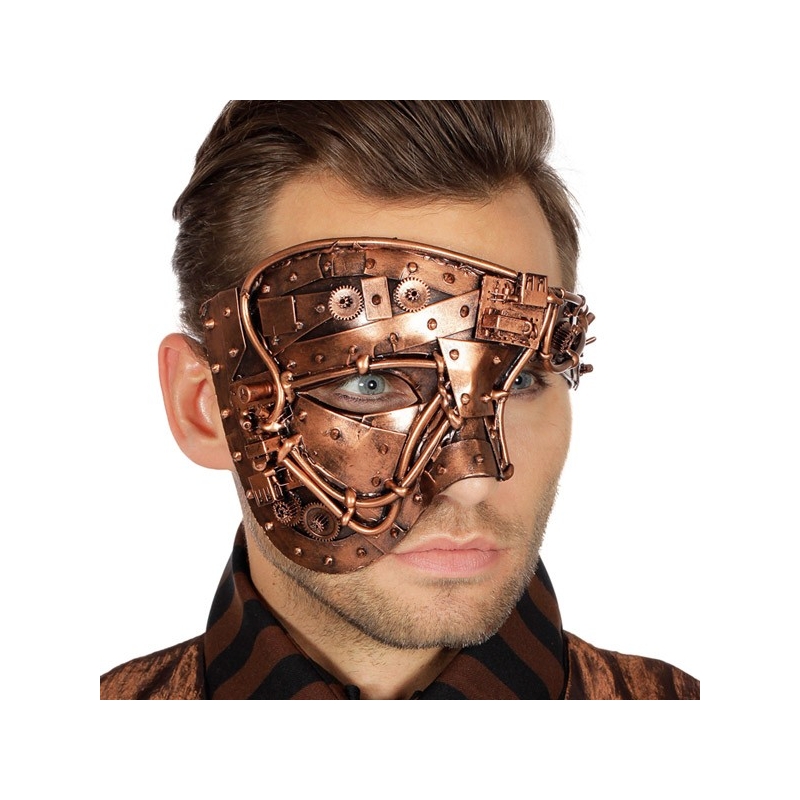 Demi masque Steampunk homme - Magie du Déguisement