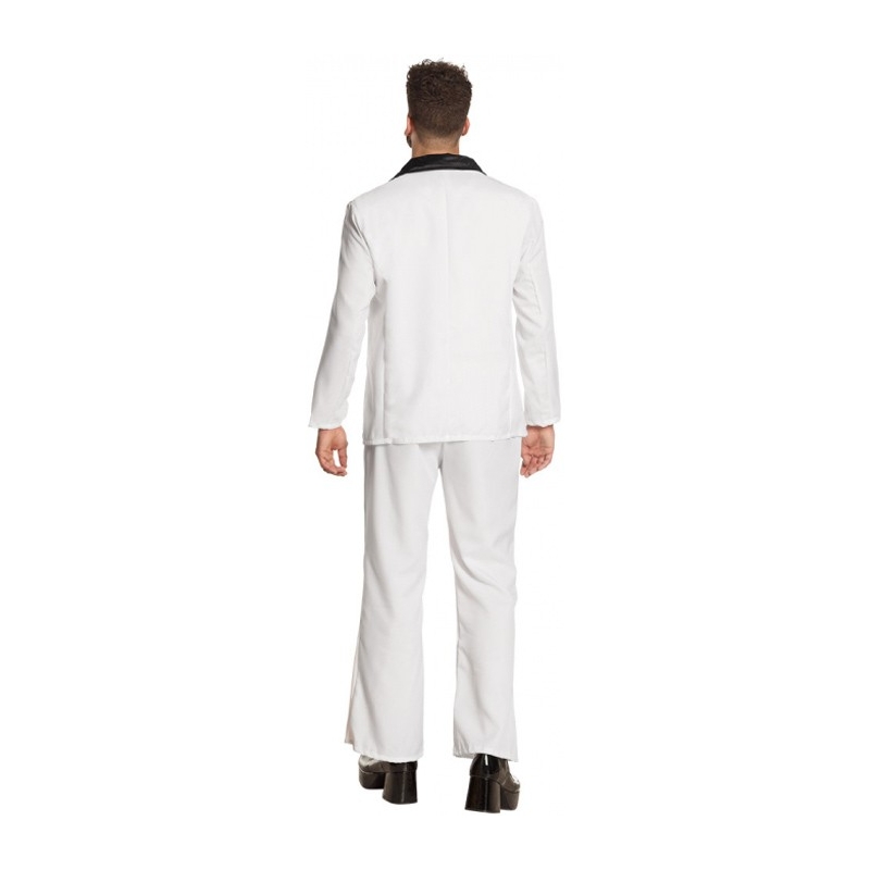 Pantalon Disco Homme Blanc , deguisement pas cher - Badaboum