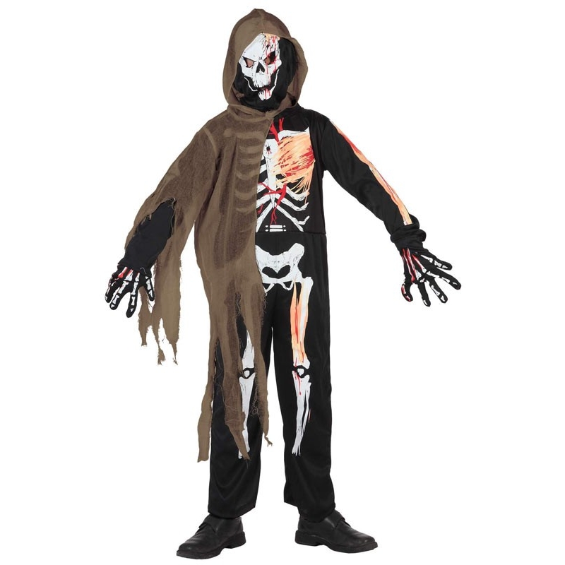 Costume poupée zombie 5/6 ans - Déguisement fille pas cher