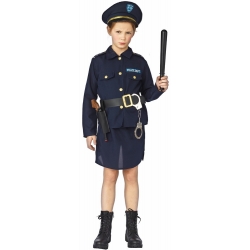 Déguisement de Fille Policier pour enfants plusieurs tailles