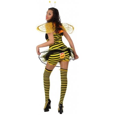 Déguisement abeille femme avec shorty - la magie du déguisement , achat  deguisements enterrement vie de jeune fille