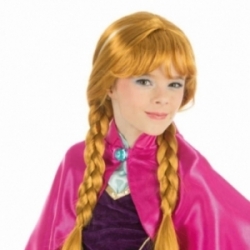 Deguisement De Luxe Reine des Neiges : Elsa + perruque 7/8 ans