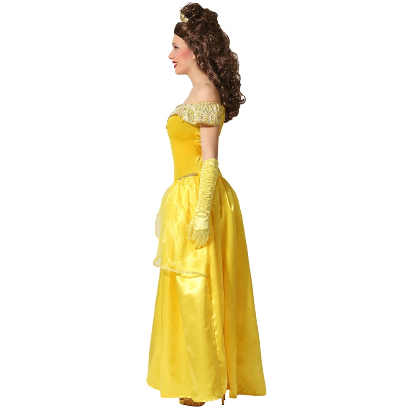 Deguisement princesse jaune femme Magie du Deguisement Boutique de fete