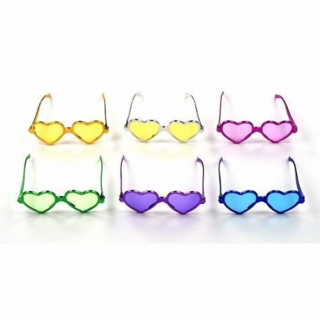 Lunettes en forme de coeur apportez une touche de fun à votre tenue