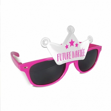 Paire de lunettes future mariée idéale pour fêter un enterrement de vie de jeune fille