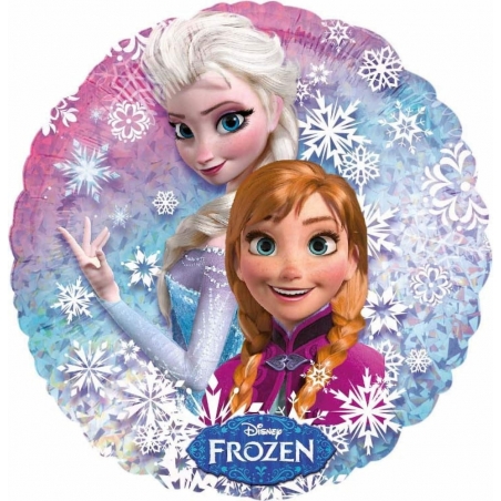 Ballon la reine des neiges holographic 45 cm idéal pour un gonflage à l'helium