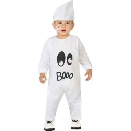 Déguisement halloween pour bébé, fantôme booo