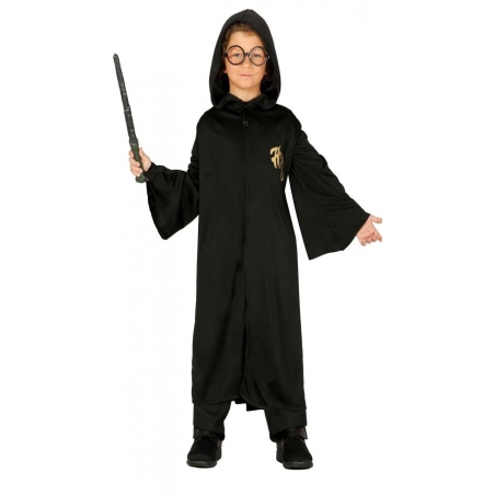 Cape de sorcier pour enfant idéale pour se déguiser en Harry Potter pour fêter carnaval ou Halloween.